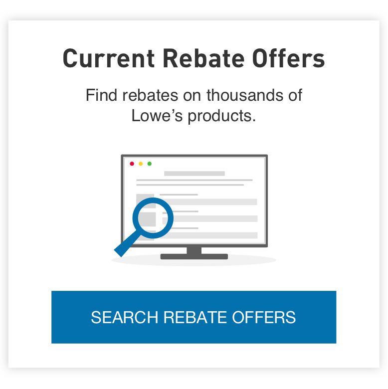 Lowe S Rebate Website