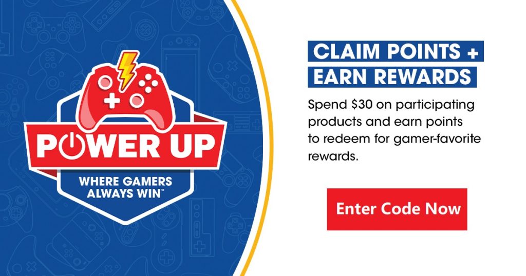 Claim Power Up Points Online DREEPIX